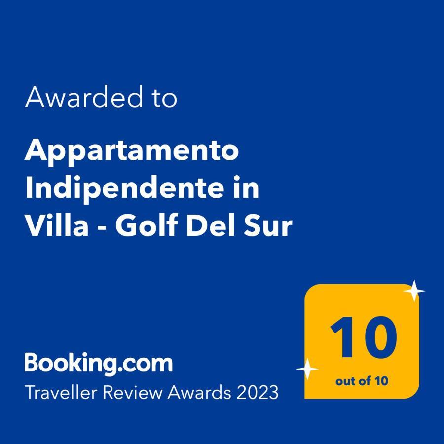 Appartamento Indipendente In Villa - Golf Del Sur San Miguel de Abona Eksteriør billede